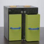 Poubelle intelligente alimentée à l’énergie solaire