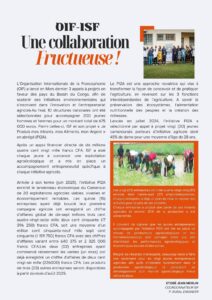 OIF-ISF : une collaboration fructueuse !
